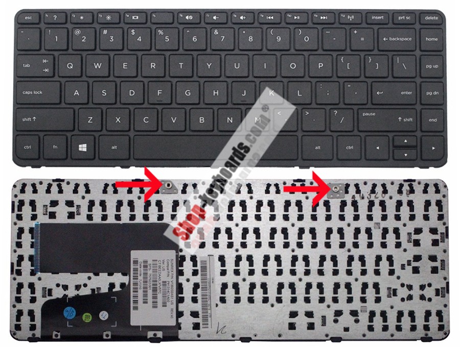 HP 15-AY500TX  Keyboard replacement