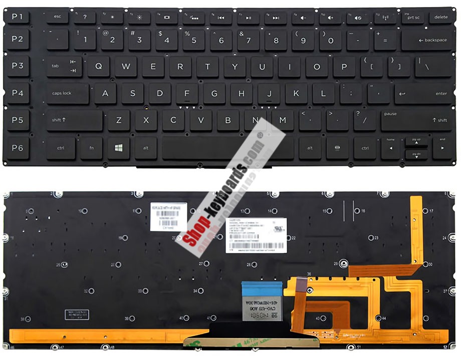 HP 9Z.Nbwbw.00F Keyboard replacement