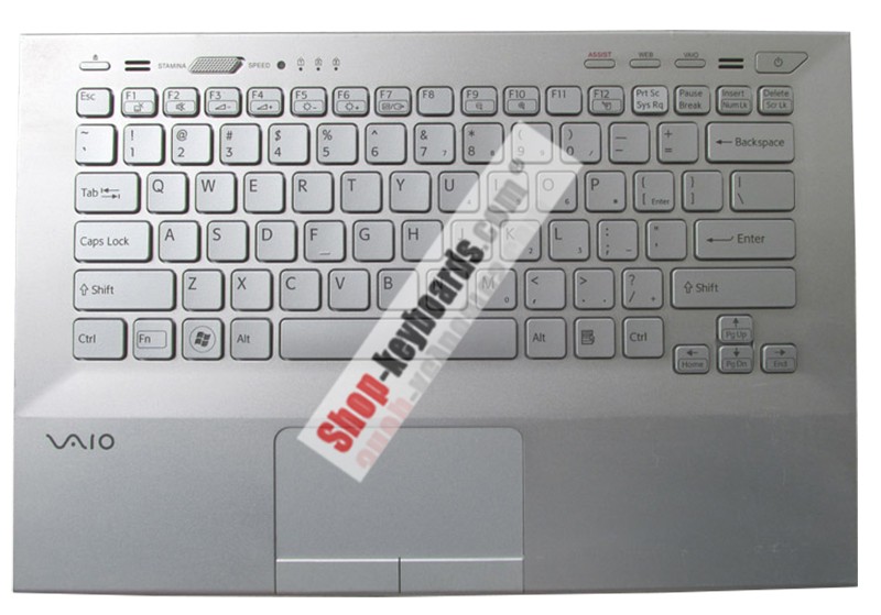 Sony 9Z.N6BBF.10T Keyboard replacement