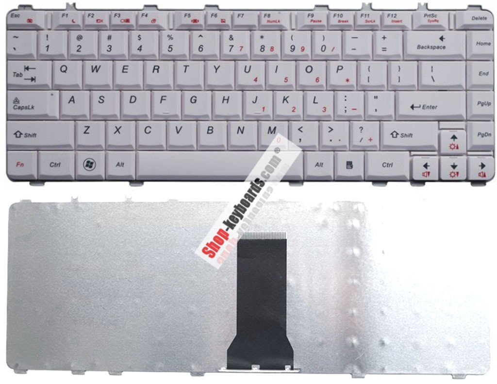 Lenovo IdeaPad Y560N Keyboard replacement