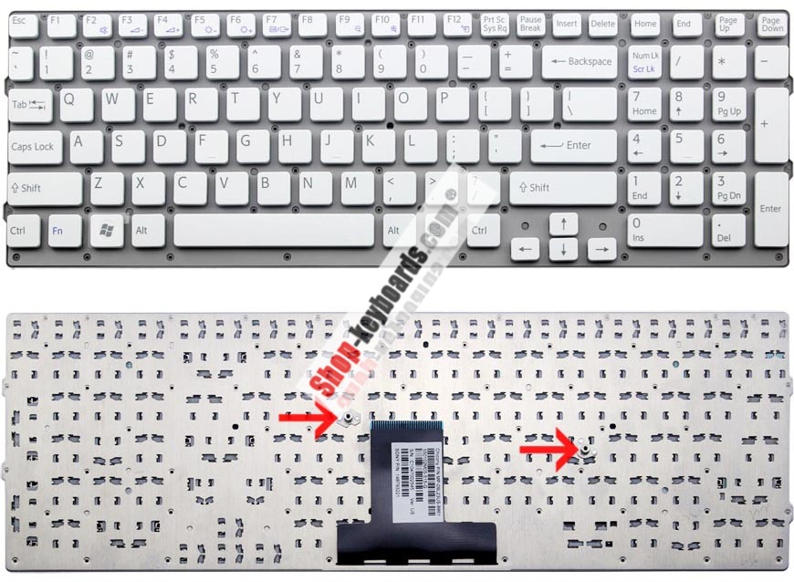 Sony MP-09L23U4-8861 Keyboard replacement