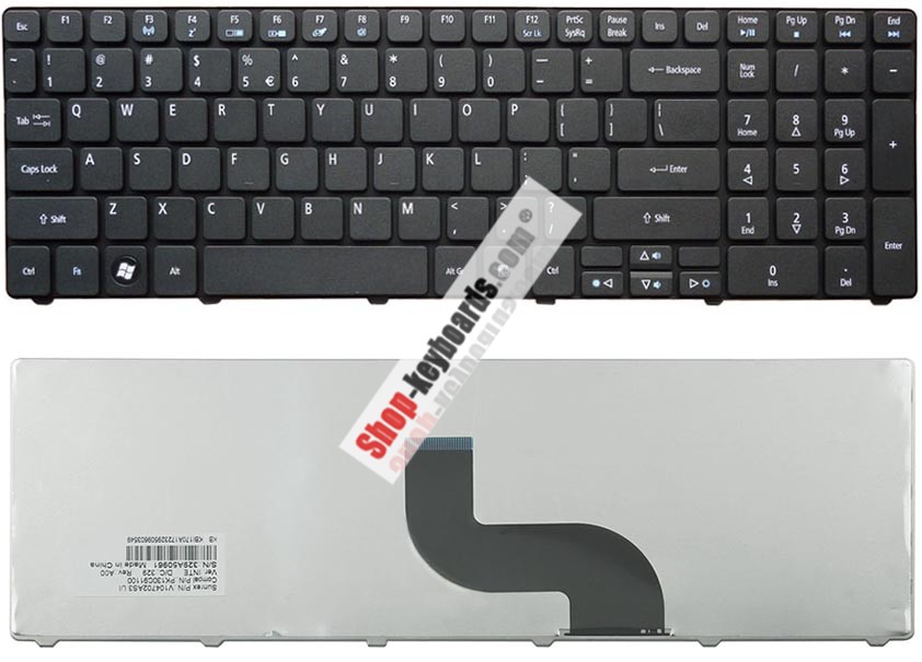 EMACHINES MP-09B23U4-6983 Keyboard replacement