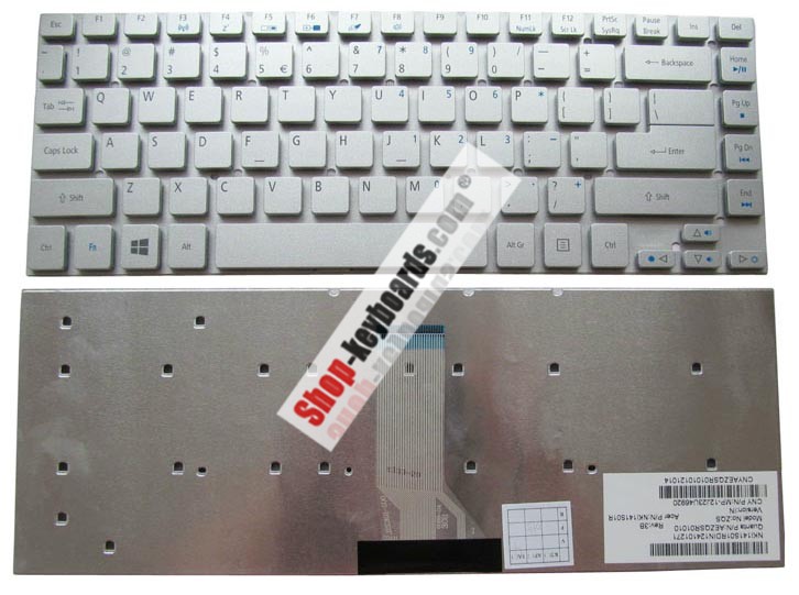 Gateway NV47H79C Keyboard replacement