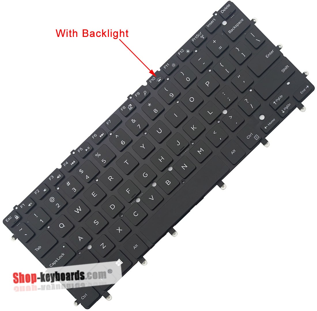 Dell MP-14A66F0J442 Keyboard replacement