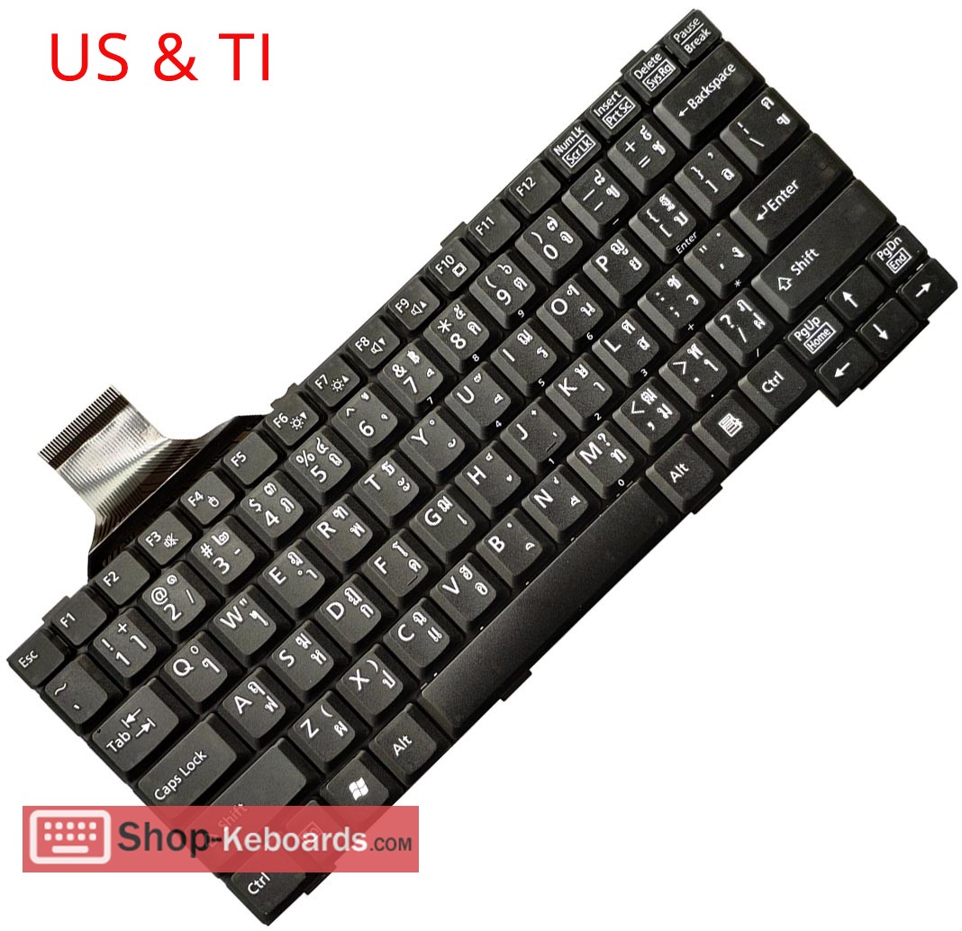 Fujitsu LIFEBOOK S6231-724 Keyboard replacement