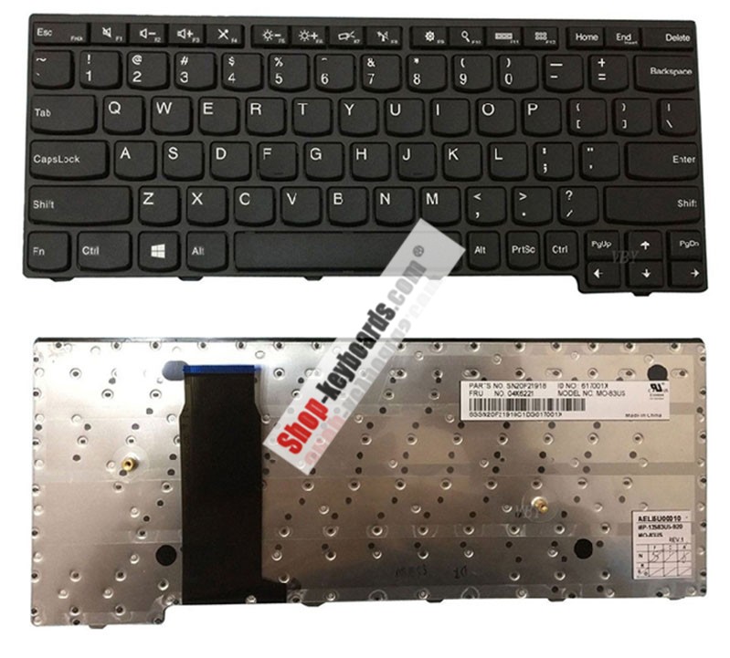 Lenovo 04X6350 Keyboard replacement