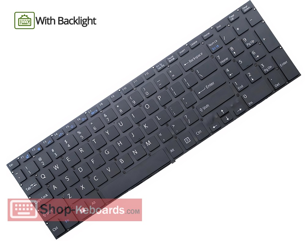 Sony VAIO SVF1521A1J Keyboard replacement