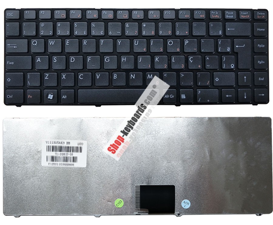 CNY INFOWAY NOTE  W7445 Keyboard replacement