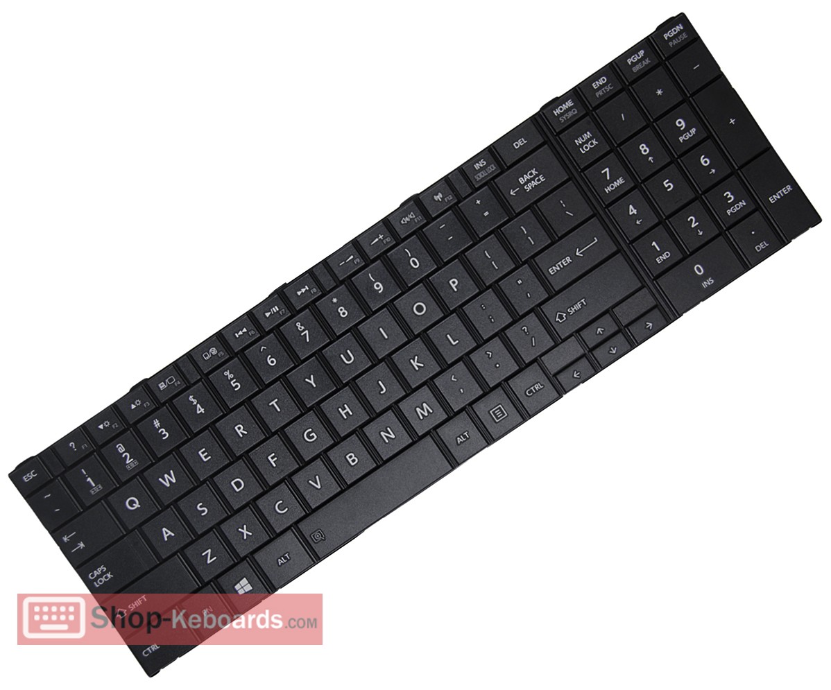 Toshiba MP-14A76GB-354 Keyboard replacement