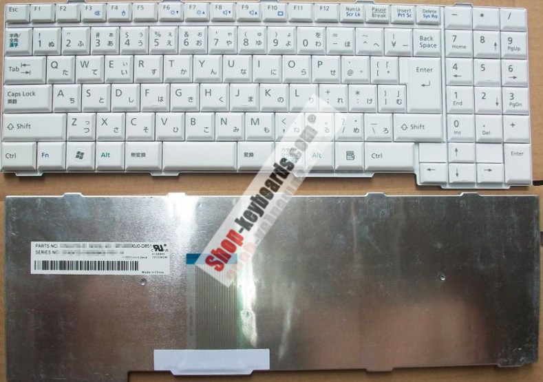 Fujitsu FMV-Biblo MG/D85 Keyboard replacement