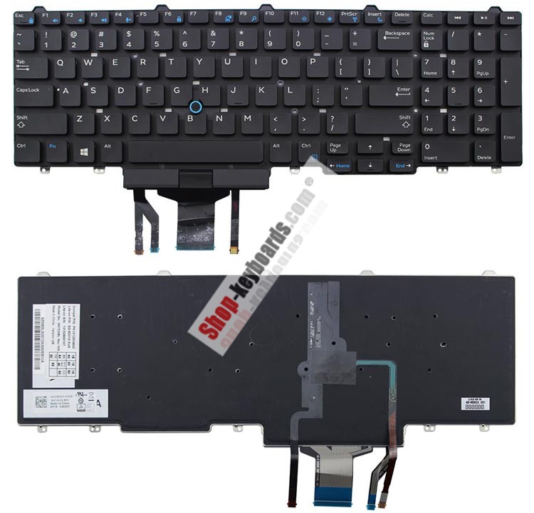 Dell PK1313M1B20  Keyboard replacement