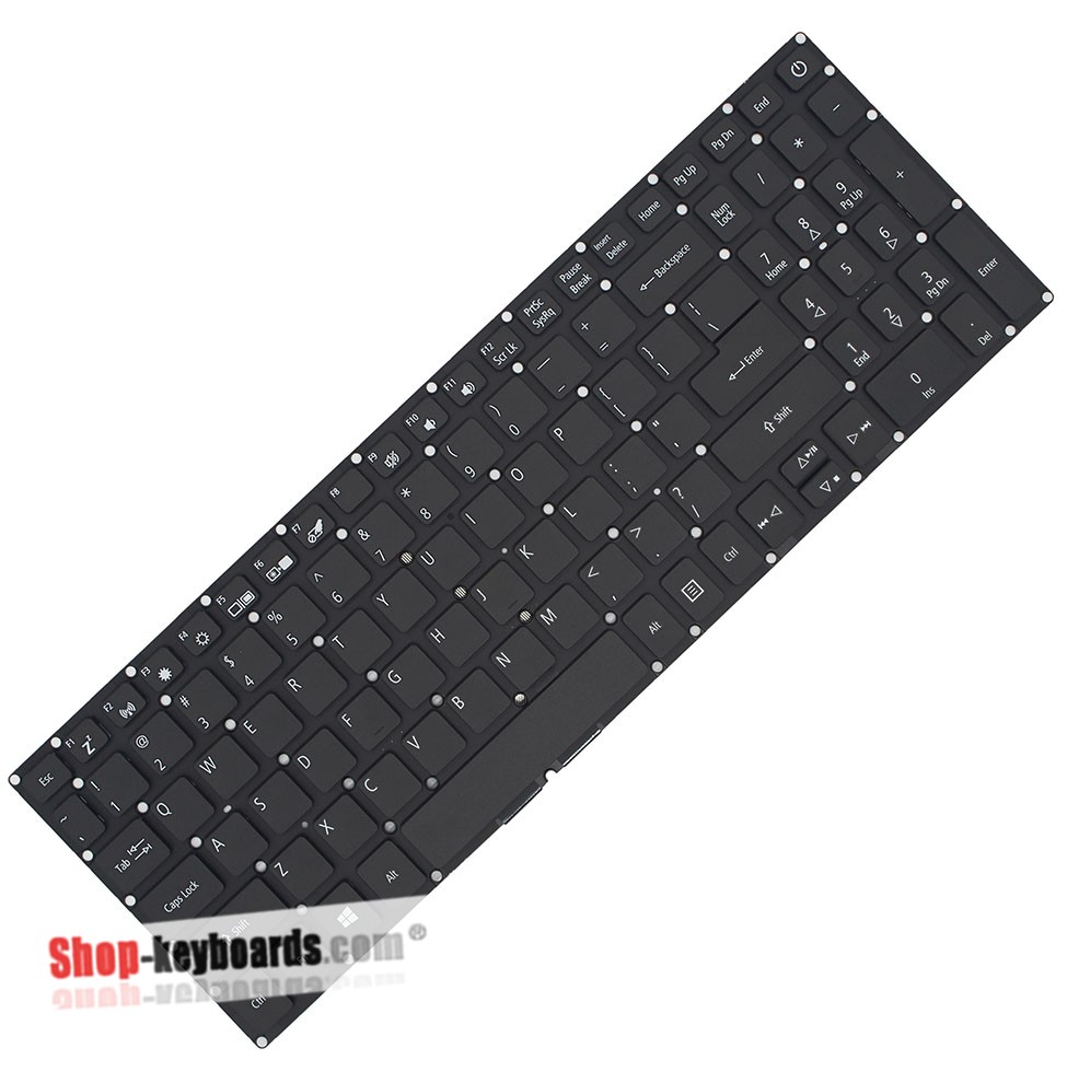 Acer ASPIRE F5-573G-58DS  Keyboard replacement