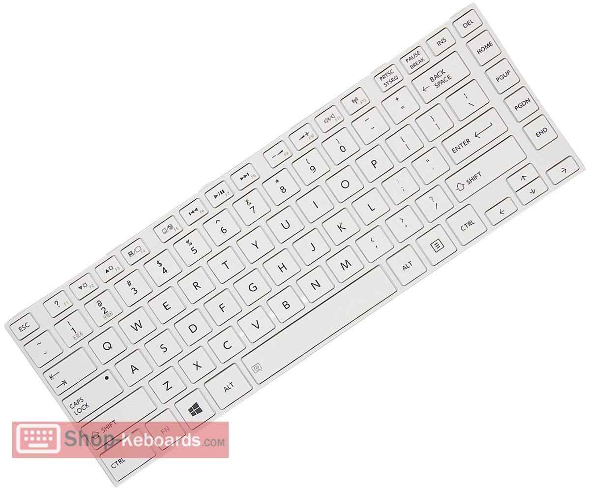 Toshiba MP-12W56E0J698 Keyboard replacement