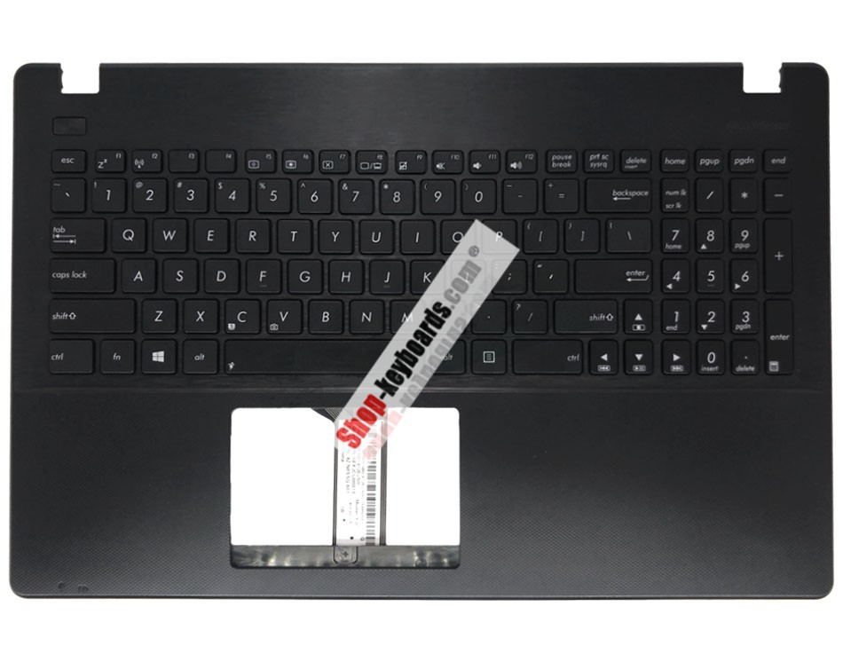 Asus R753UQ Keyboard replacement
