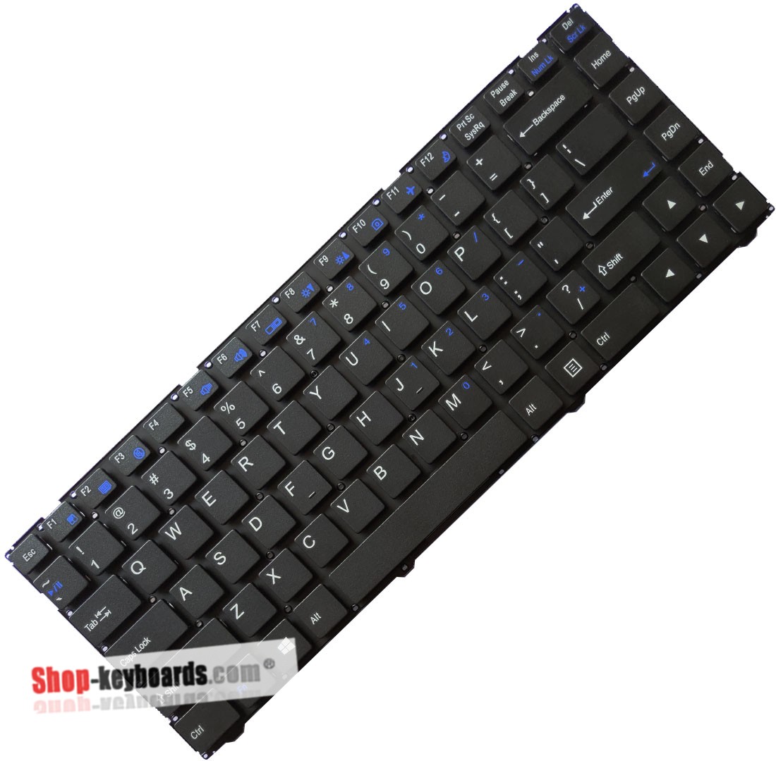 Clevo N240BU Keyboard replacement