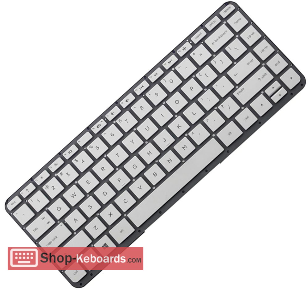 HP Slatebook 14-p000 Keyboard replacement