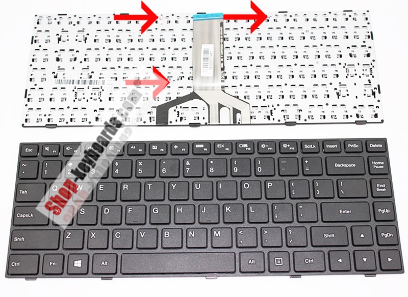 Lenovo IDEAPAD 100-14IBD Keyboard replacement