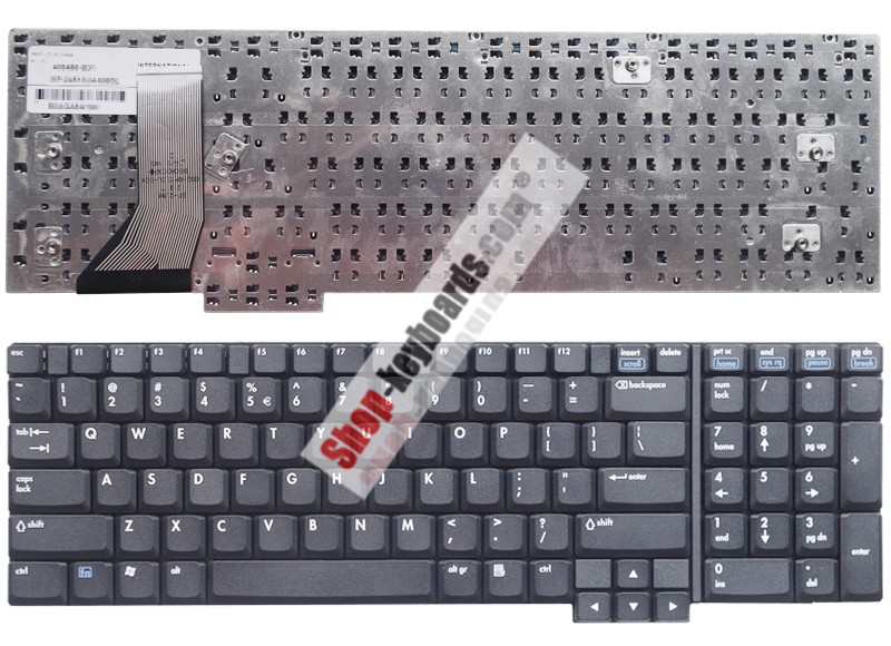 HP Pavilion ZD8400 Keyboard replacement