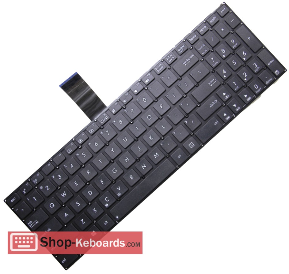 Asus 0KNB0-6127US00 Keyboard replacement