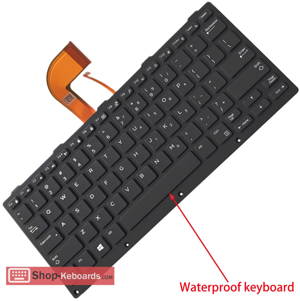 Dell Latitude 7204 Rugged  Keyboard replacement