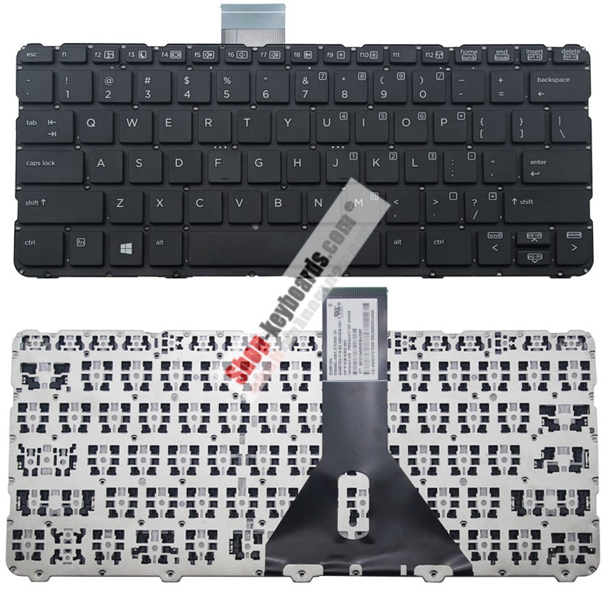 HP 814342-BG1 Keyboard replacement