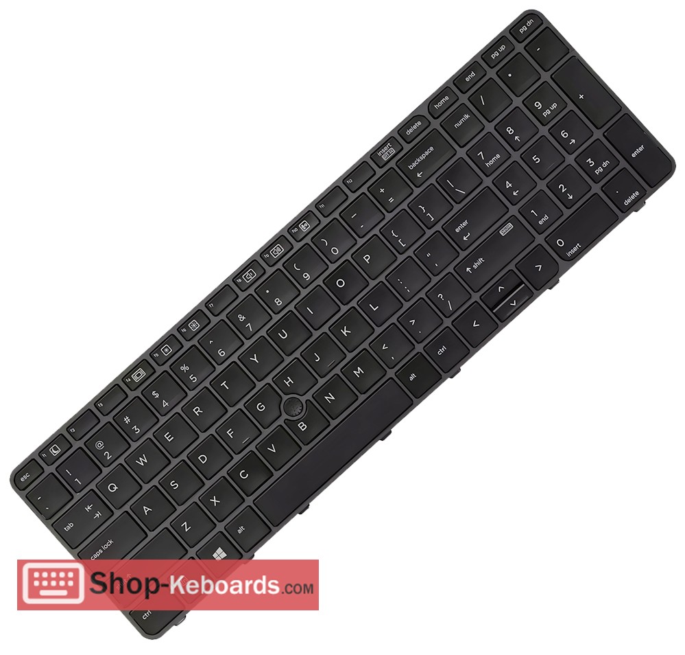 HP 822579-O51  Keyboard replacement
