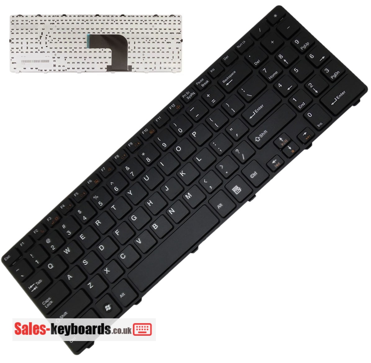 Compal PK130KW1A06 Keyboard replacement