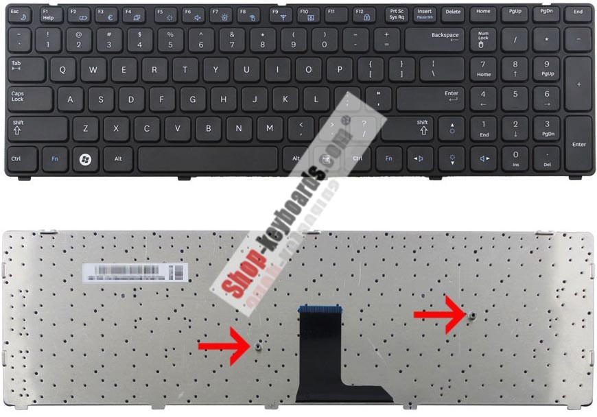 Samsung NP-R580-JBB2US Keyboard replacement