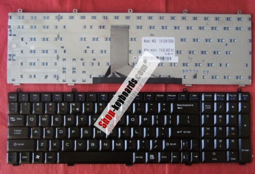 Gateway NX850X Keyboard replacement