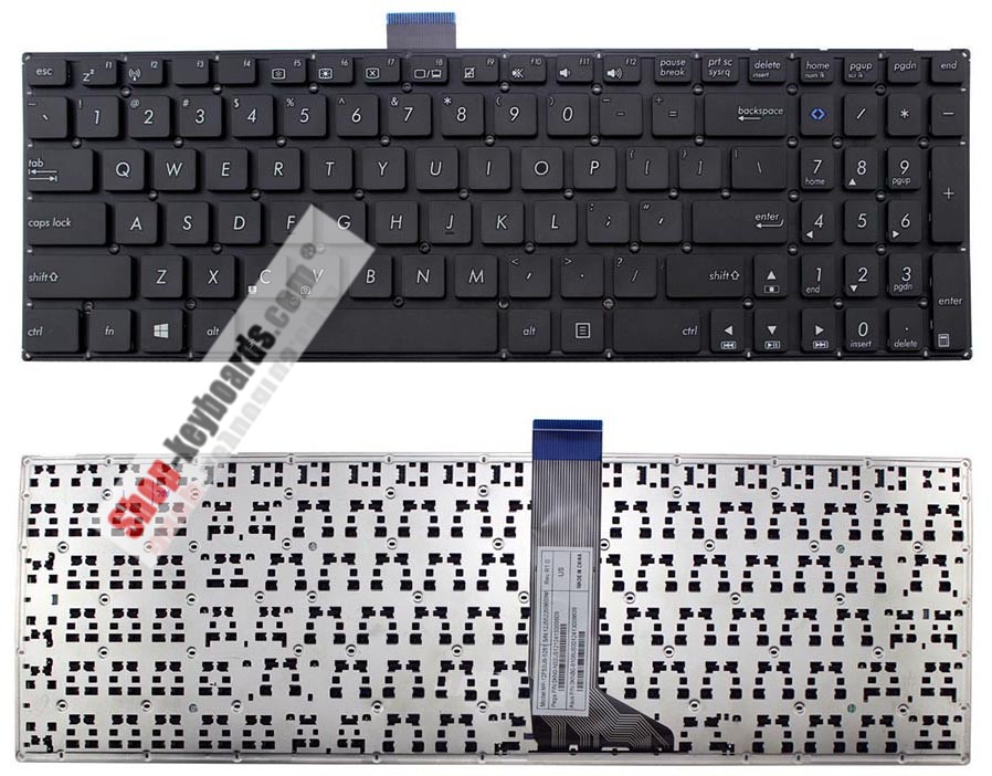 Asus 0KNB0-6128RU00 Keyboard replacement