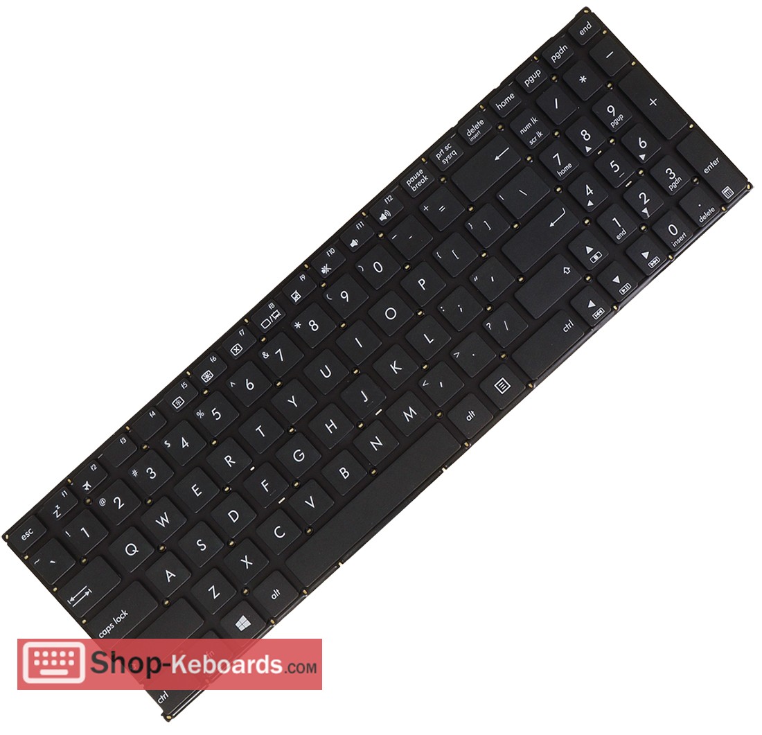 Asus F756UV-TY148T  Keyboard replacement