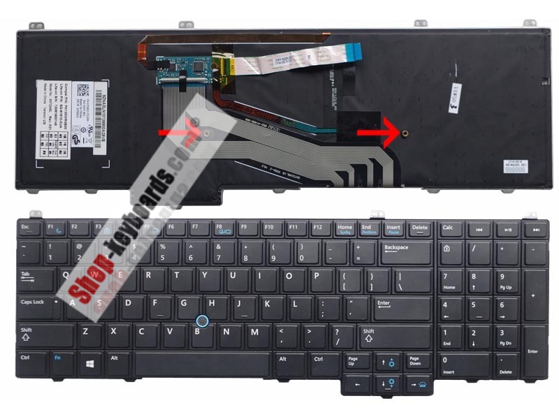 Dell Latitude 15 5000-e5540 Keyboard replacement