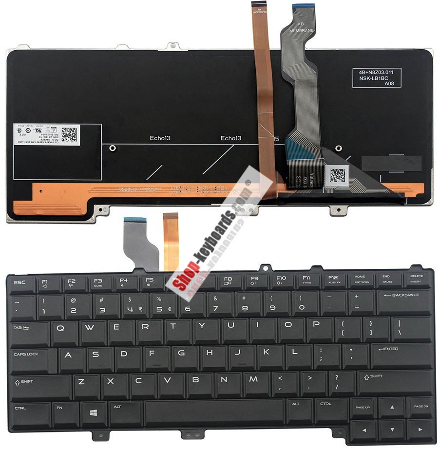 Dell PK1316C1A03 Keyboard replacement
