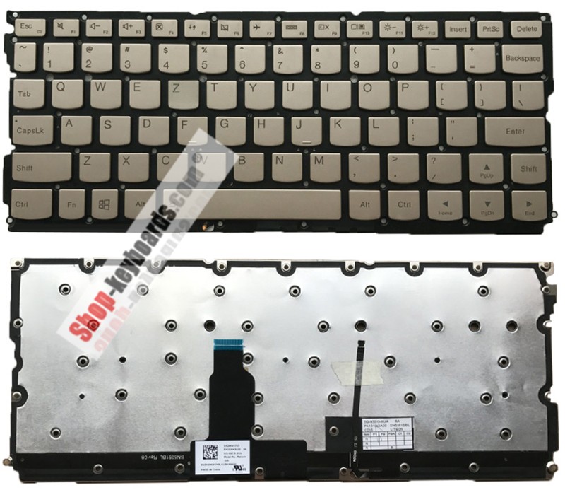 Lenovo 5CB0K93833 Keyboard replacement
