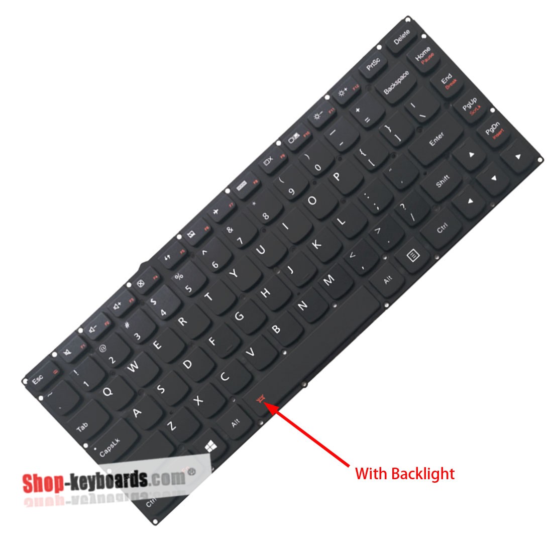 Lenovo 5CB0K48467 Keyboard replacement