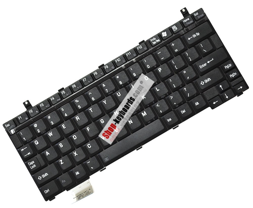 Toshiba NSK-T611E Keyboard replacement