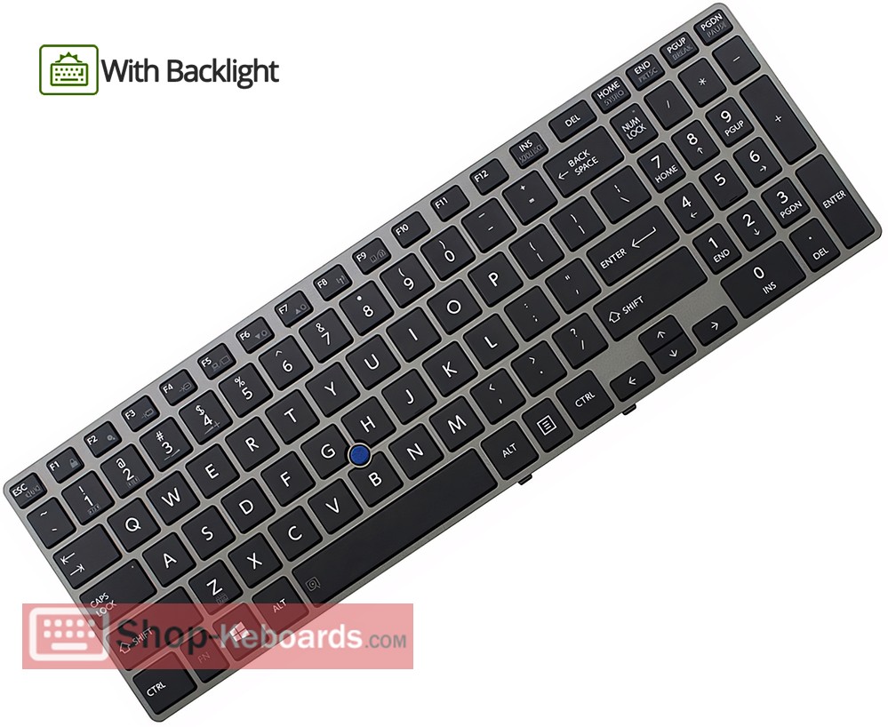 Toshiba G83C000EC3IT  Keyboard replacement