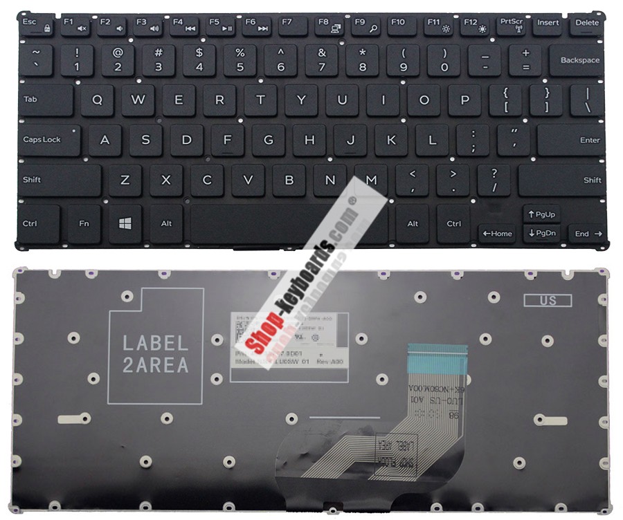 Dell Inspiron 11-3162 Keyboard replacement