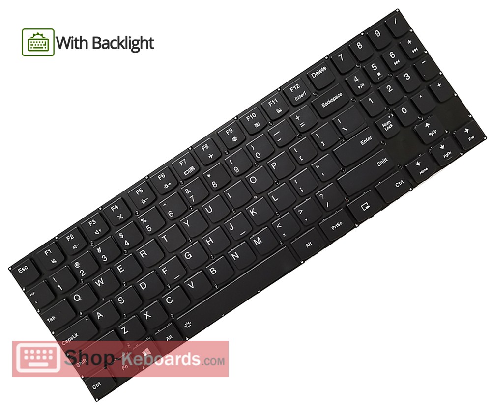 Lenovo Legion Y530-15ICH-1060 Type 81M7 Keyboard replacement