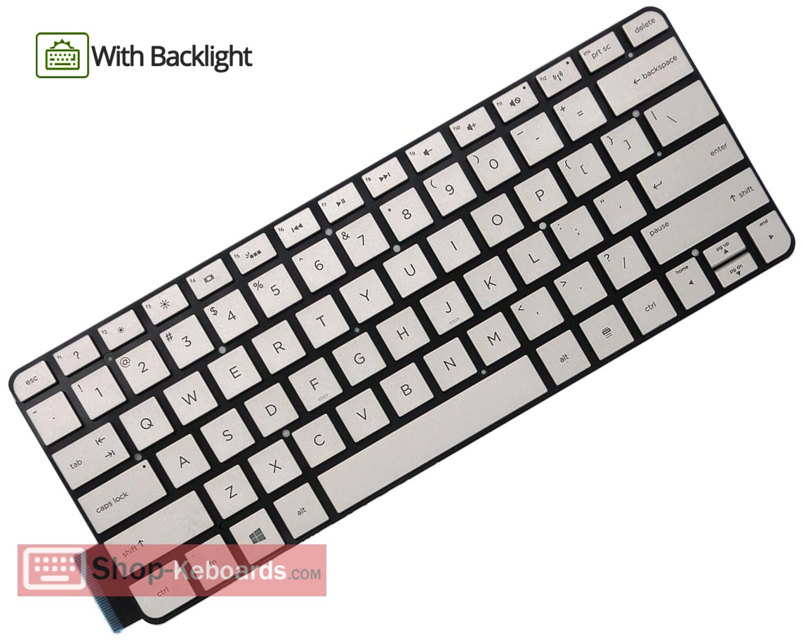 HP SPECTRE X2 12-A008NR  Keyboard replacement