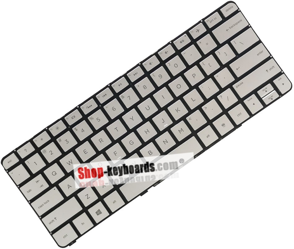 HP Spectre x360 13-4000ur Keyboard replacement