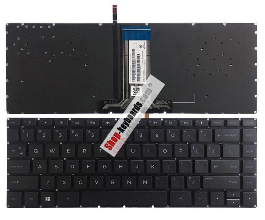 HP PAVILION 14-AB128TU  Keyboard replacement
