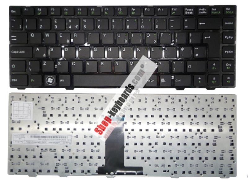 CNY MP-11A66N0-5281 Keyboard replacement