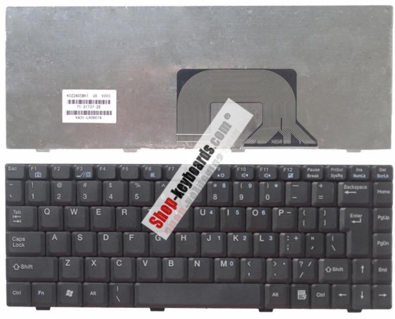 CNY COMMODORE Ke8320 Keyboard replacement
