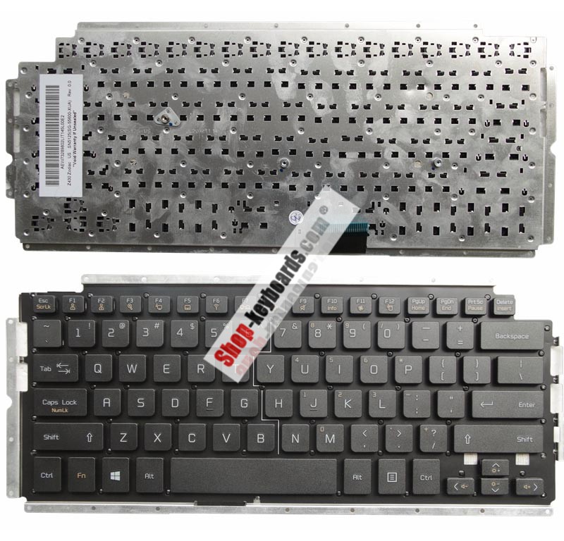 LG Z430 Keyboard replacement