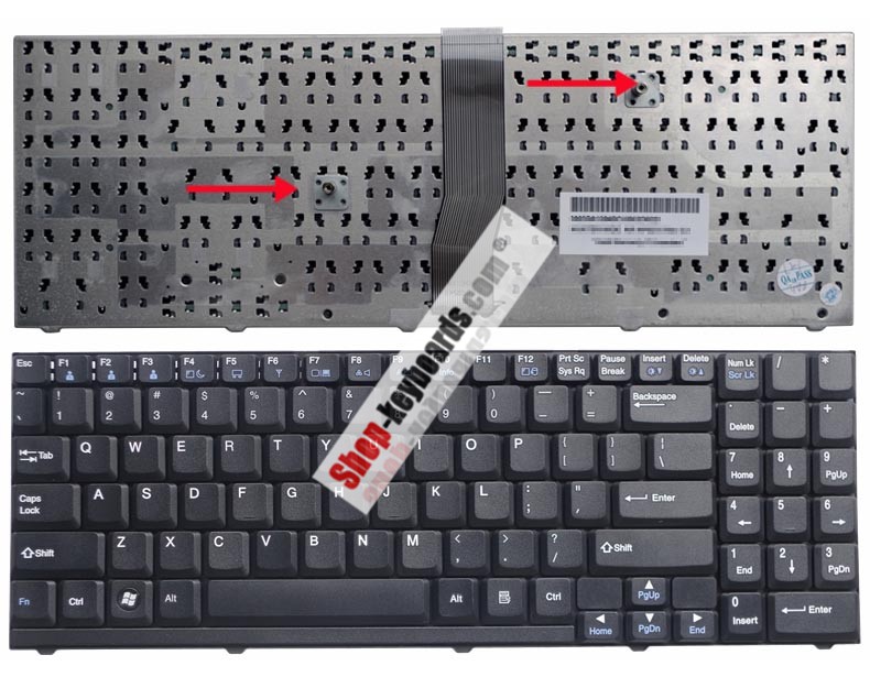 LG MP-03753U4-1611 Keyboard replacement