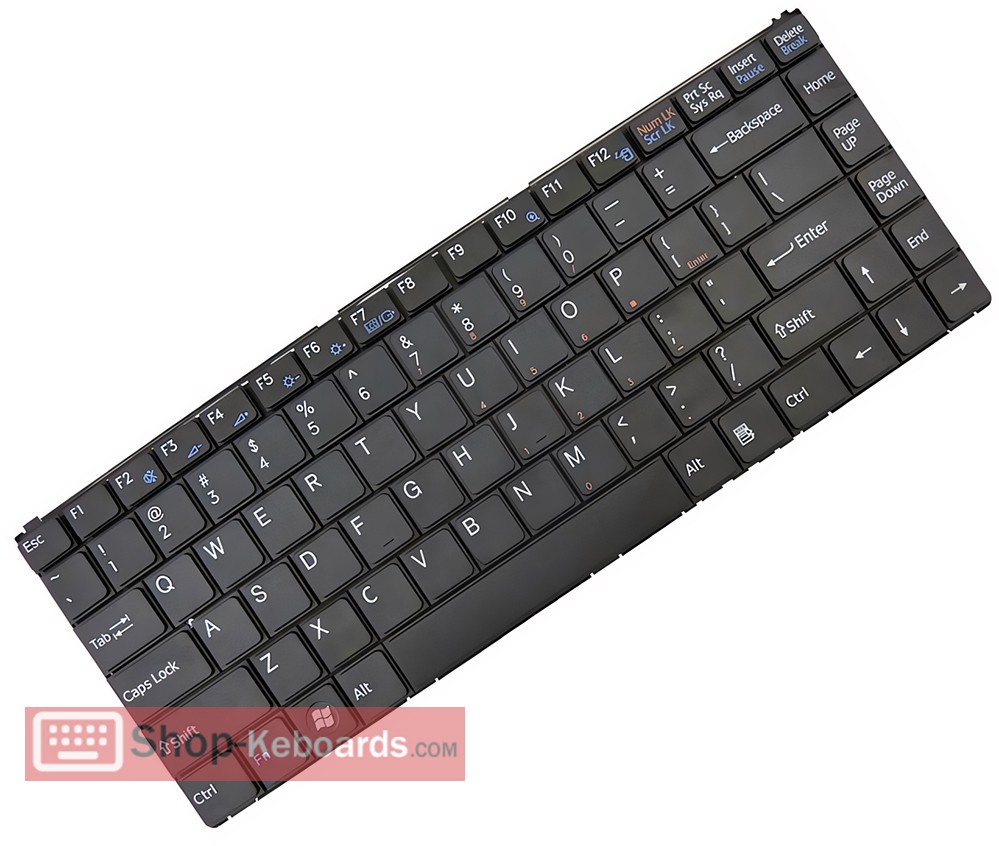 Sony VAIO VGN-N120G/W Keyboard replacement