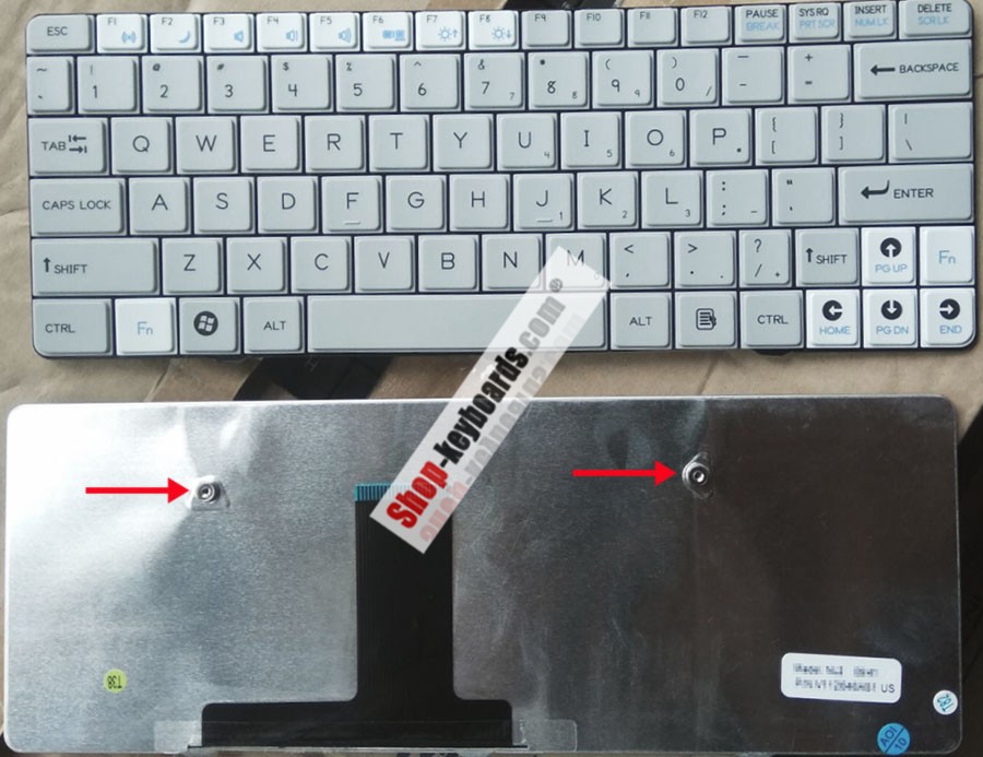 CNY CTL 2goPC NL2 Keyboard replacement