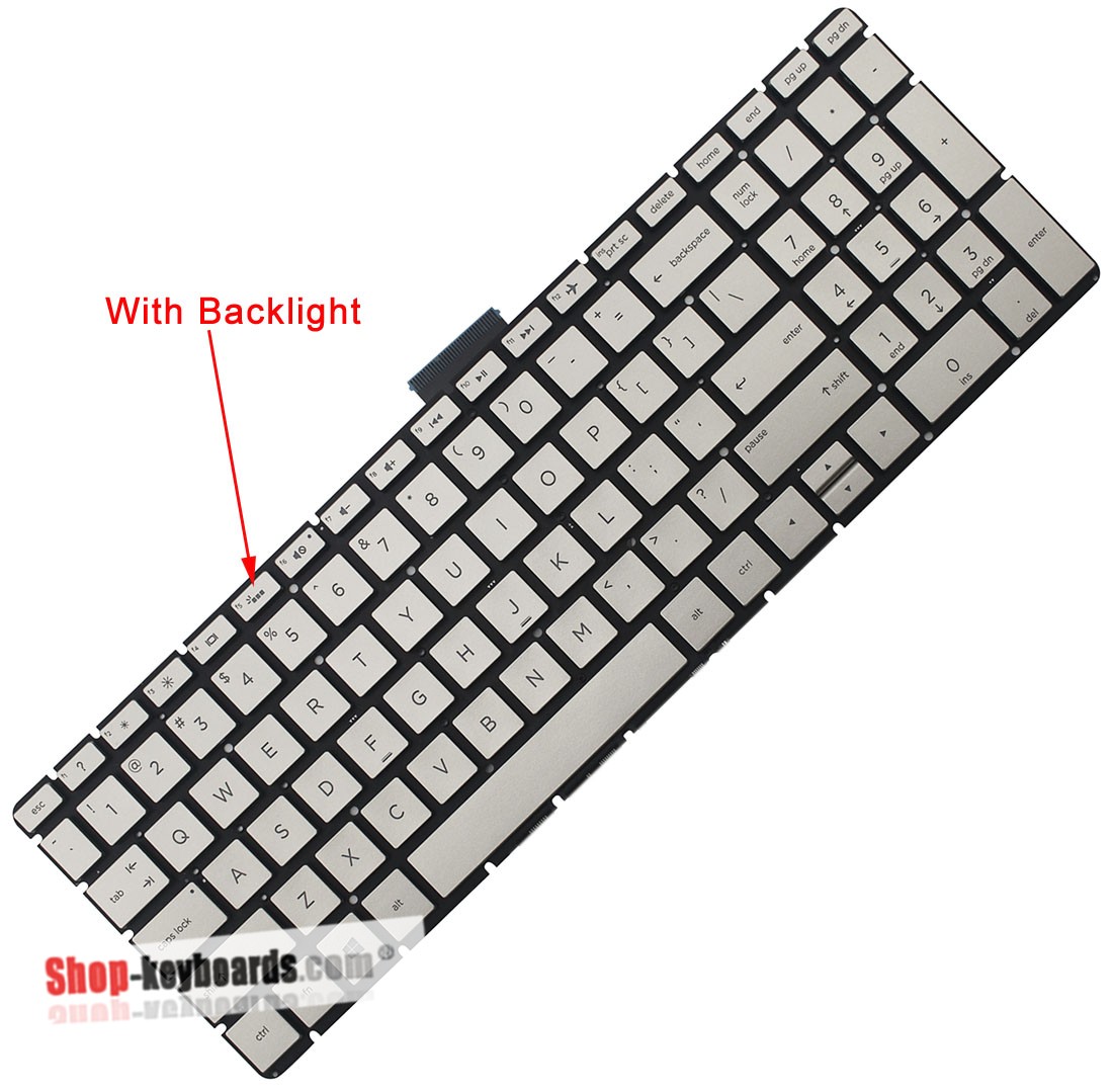 HP 15S-EQ1015NK  Keyboard replacement
