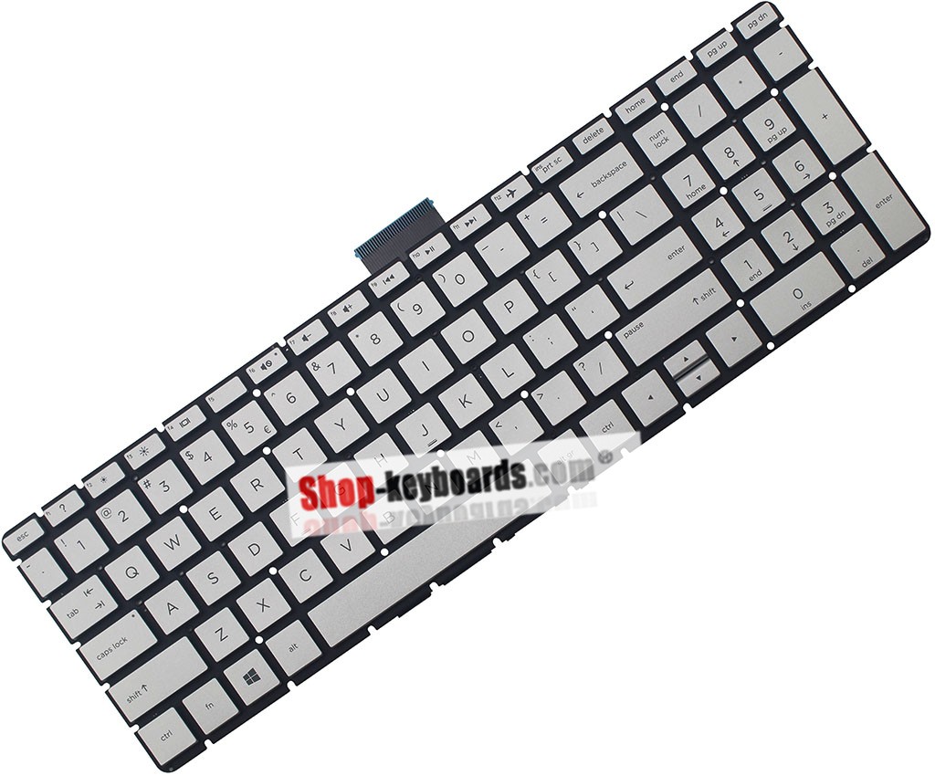 HP 15-BU000 Keyboard replacement